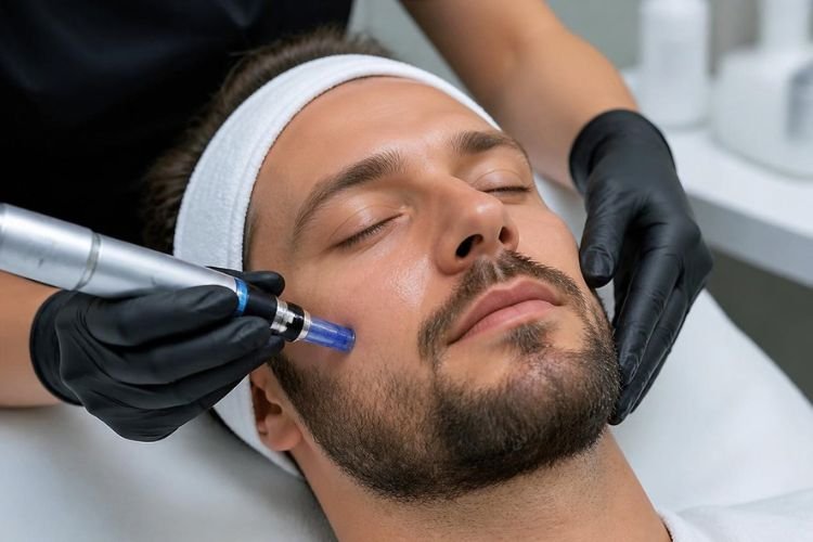Microneedling Treatment at Shri Aesthetics